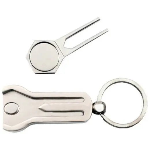 Keyring - Golf Tee Disassembled